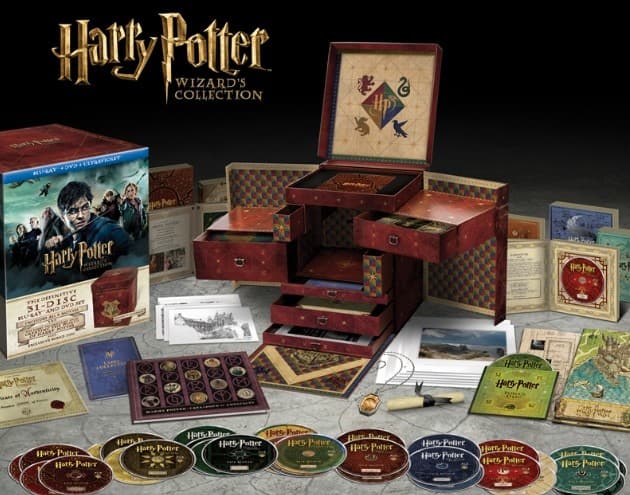 Box com 31 discos e itens especiais da saga Harry Potter ganha versão brasileira