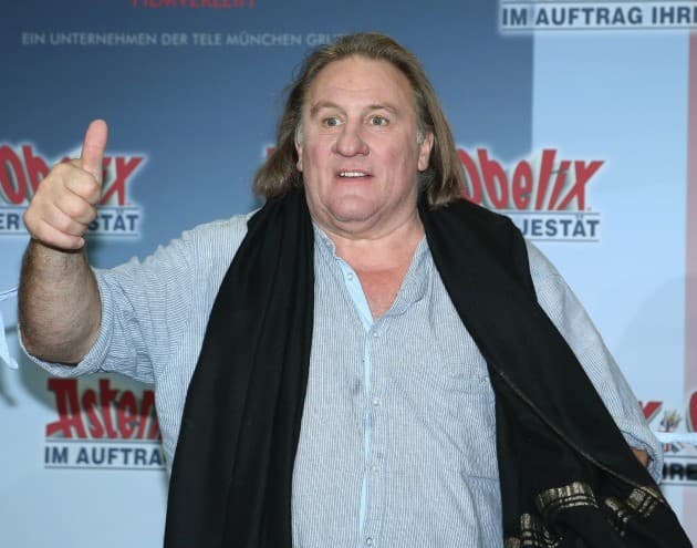 Gérard Depardieu afirma estar contente com vida nova na Rússia