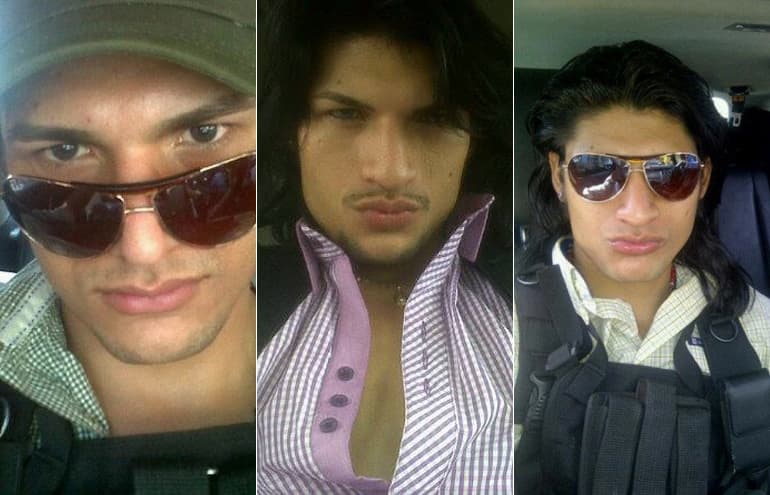 Membros de cartéis de drogas mexicanos postam fotos na internet fazendo biquinho