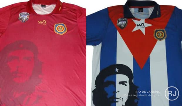 Com Che Guevara, uniforme comemorativo do Madureira é sucesso internacional