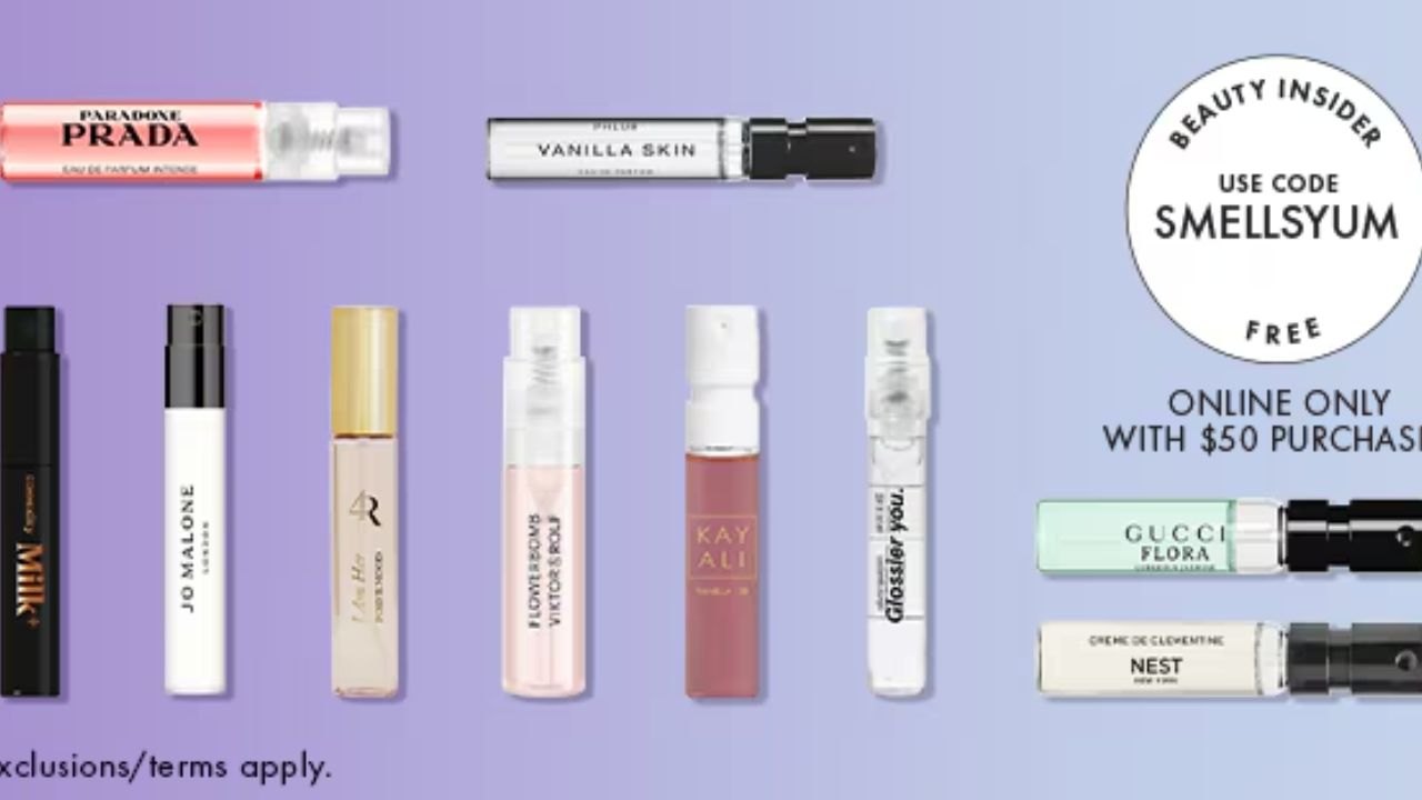 Free Perfume Samples by Mail — Real Offers